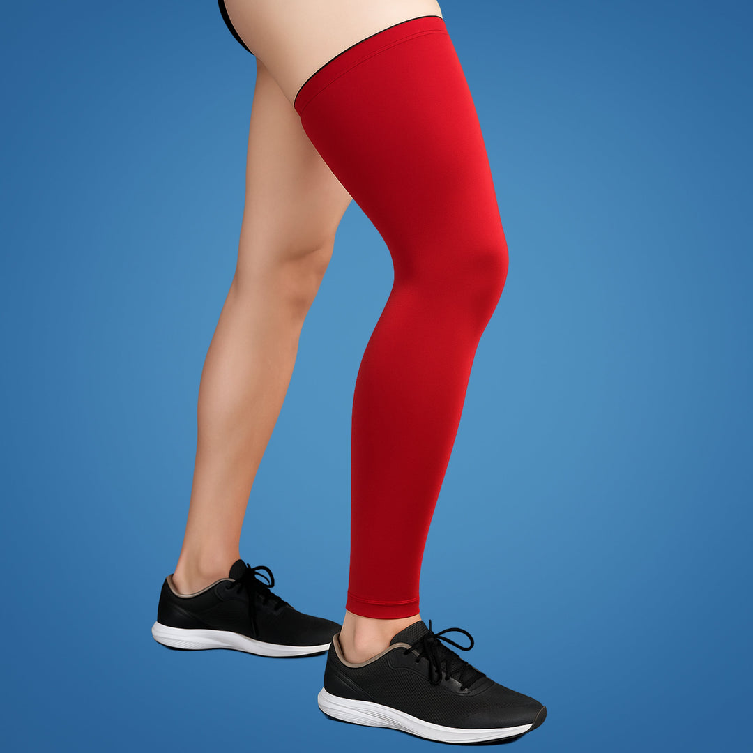 FlexiRelief | Full Leg Compression Sleeve – Knee Support – Graduated Pressure – Pain Relief – Recovery – Swelling Reduction Kalsten