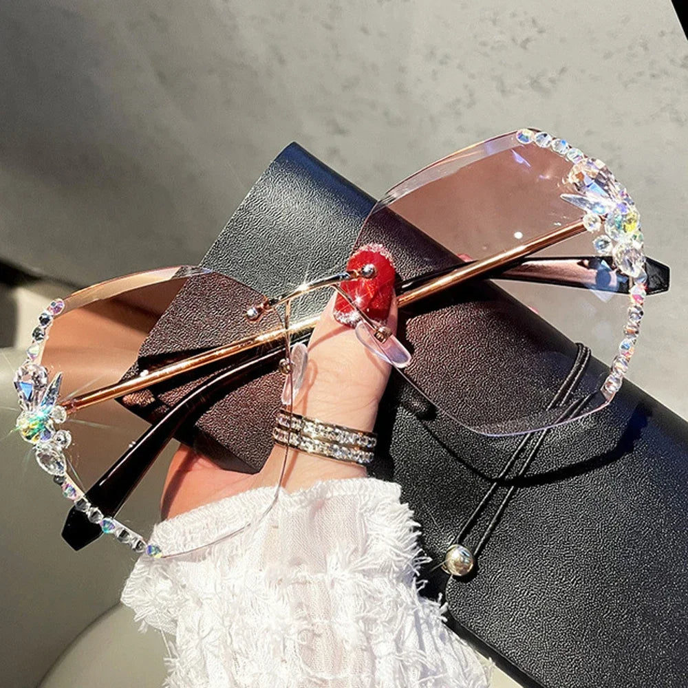 Aya Sunglasses | Vintage & Rimless | Kalsten