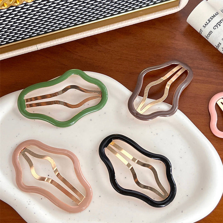 Cloud-shaped hollow fringe clip | Kalsten