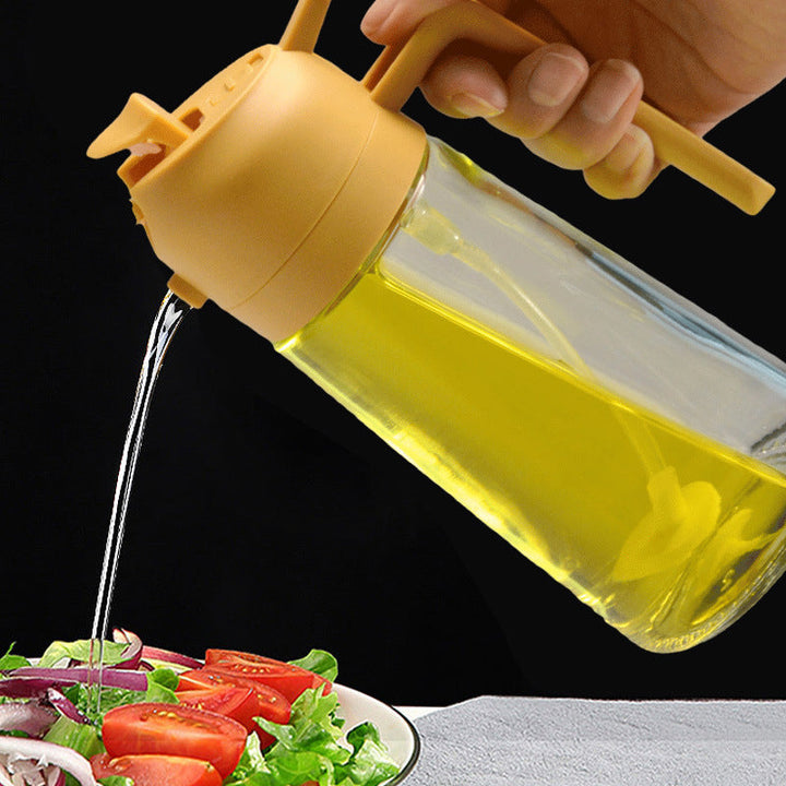 2 in 1 glass oil sprayer and dispenser | Kalsten