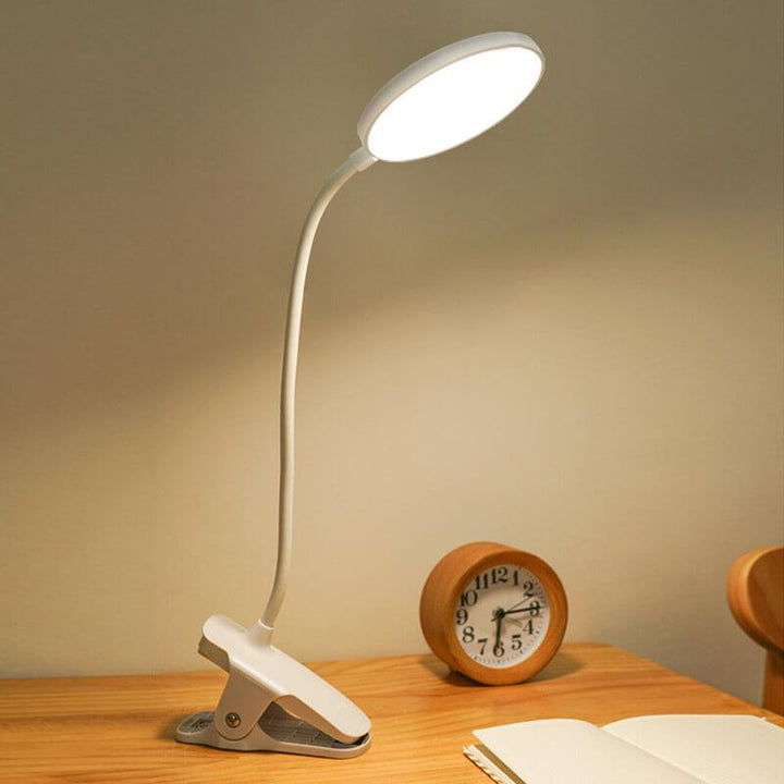 Kalsten | Simple LED Clip Desk Lamp rechargeable Eye Protection Night Light