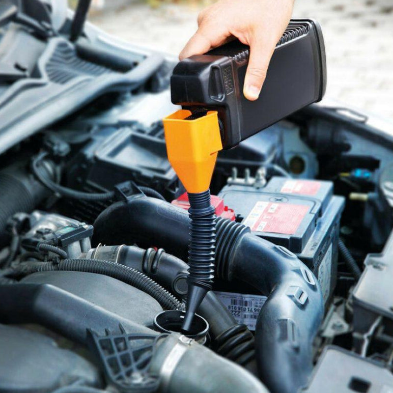 Flexible funnel for the draining tool | Kalsten