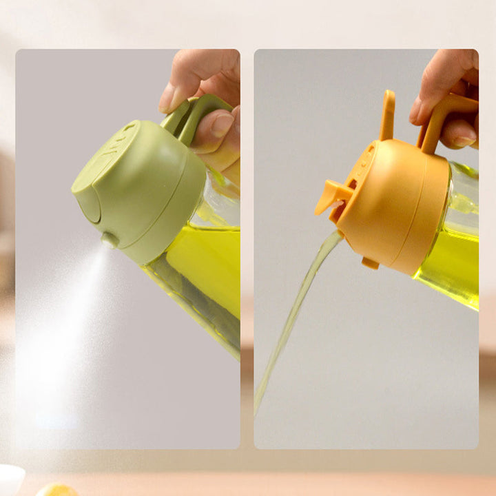 2-in-1 glass oil sprayer and dispenser | Kalsten