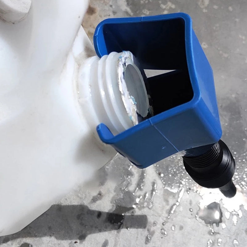 Flexible funnel for the draining tool | Kalsten