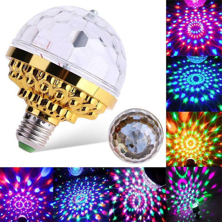 LED Disco Ball Colorful Rotating Bulb | Kalsten