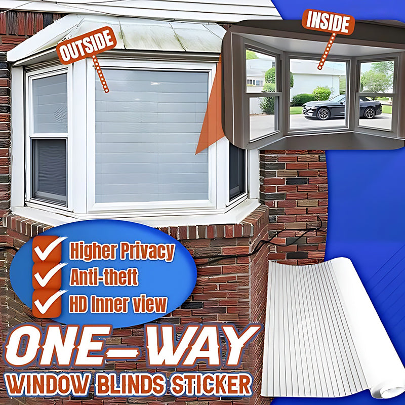 Kalsten | One-Way Imitation Blinds Privacy Window Cover