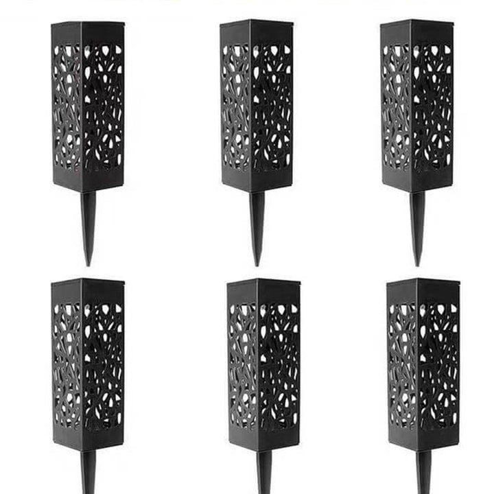 Creative Hollow Square Column LED Outdoor Lawn Ground Insert Landscape Light | Kalsten