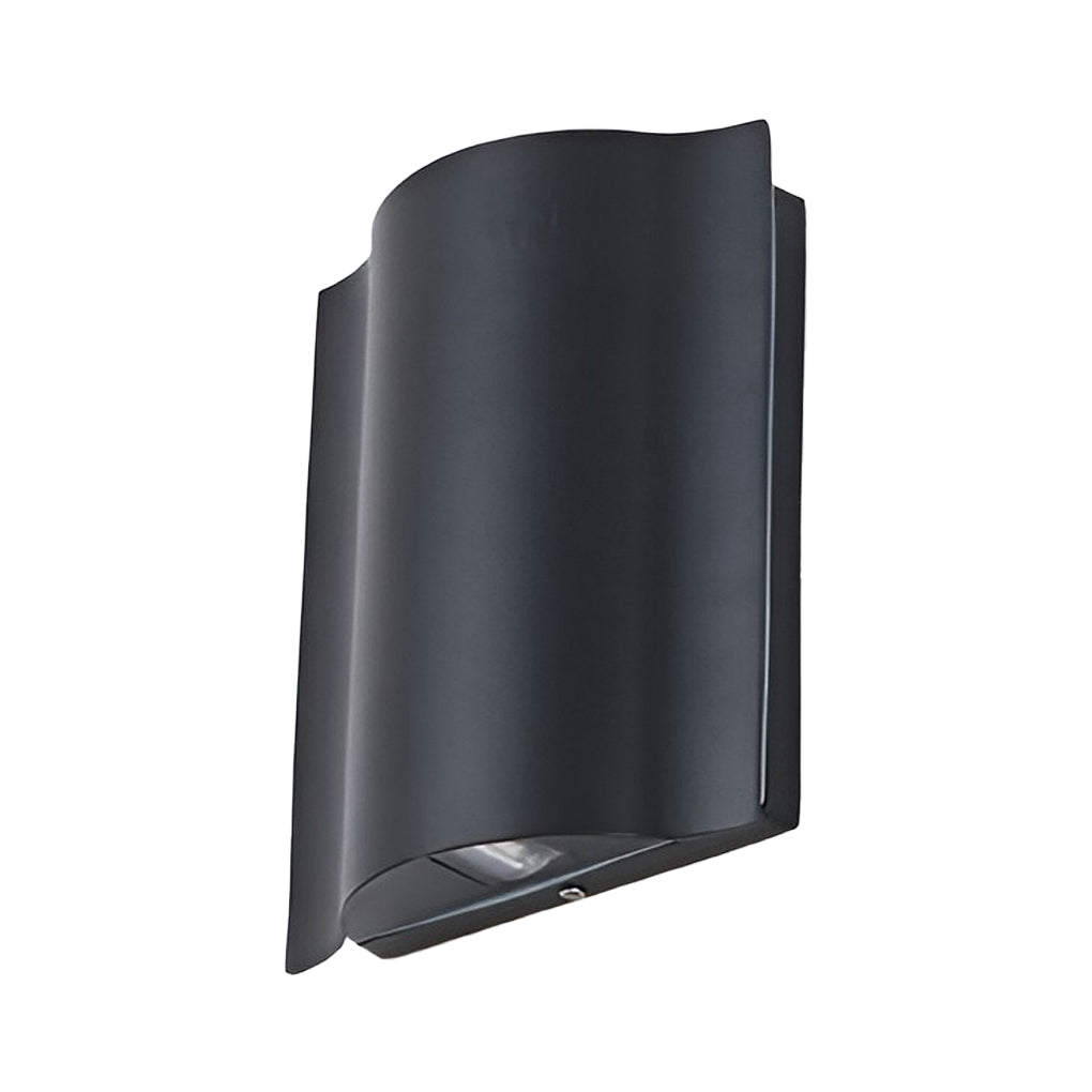 Modern Black LED Outdoor Wall Sconce Kalsten