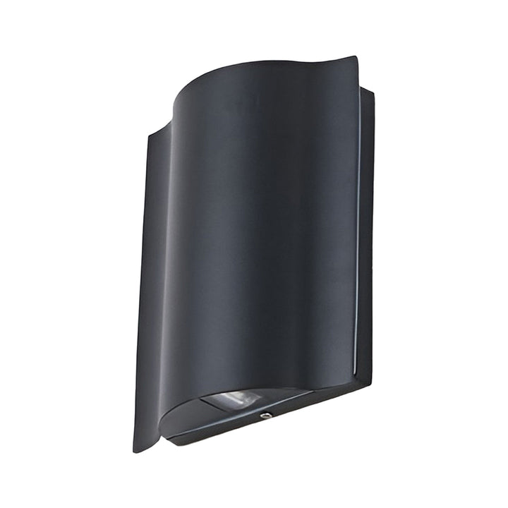 Modern Black LED Outdoor Wall Sconce Kalsten