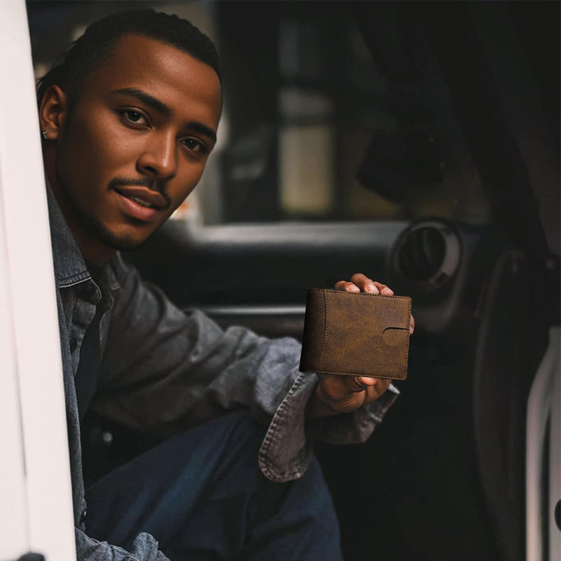 Kalsten | Theft-proof magnetic card holder made of genuine leather