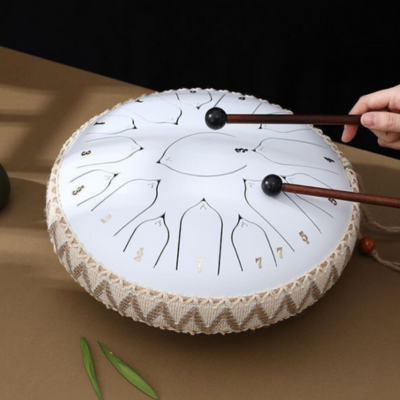 Kalsten | EchoDrum – Steel Tongue Drum for Meditation, Yoga, and Relaxation