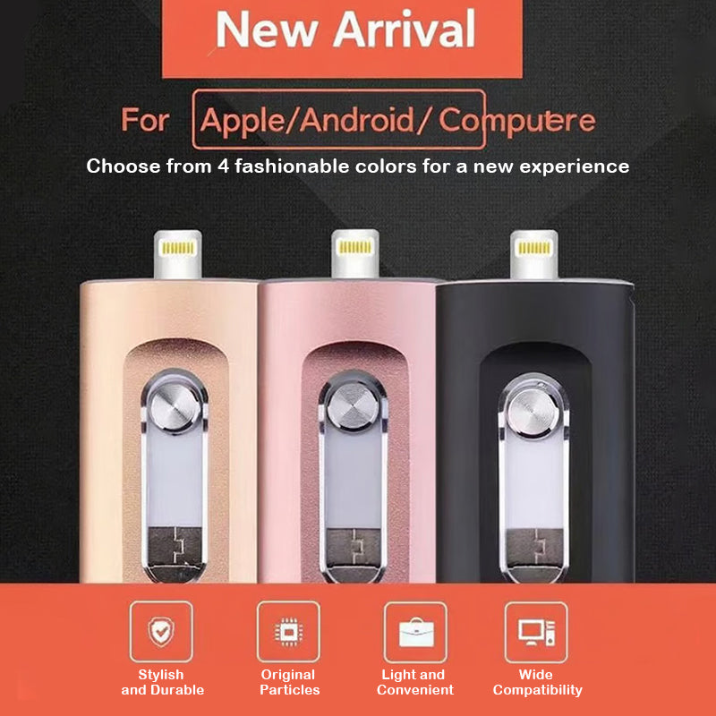 Kalsten | 3 in 1 large capacity USB flash drive for mobile phone and computer