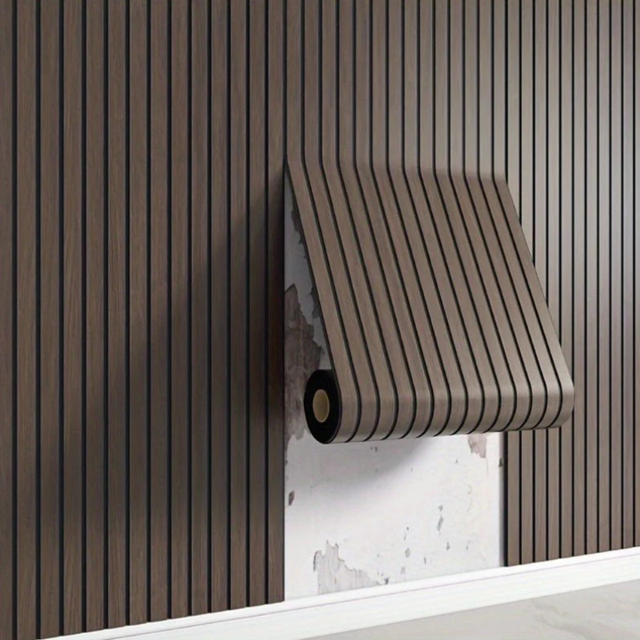 Self Adhesive Waterproof Wall Panel Wood Look Design Kalsten