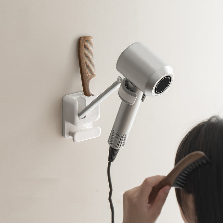 Kalsten | Lazy Corner Punch-Free Hair Dryer Storage Rack