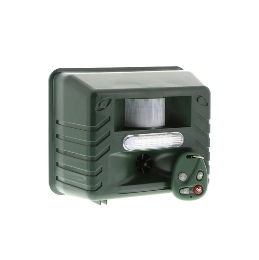Kalsten | Outdoor Ultrasonic Bird Repeller | Effective, Humane Woodpecker Deterrent for Gardens, Patios & Farms