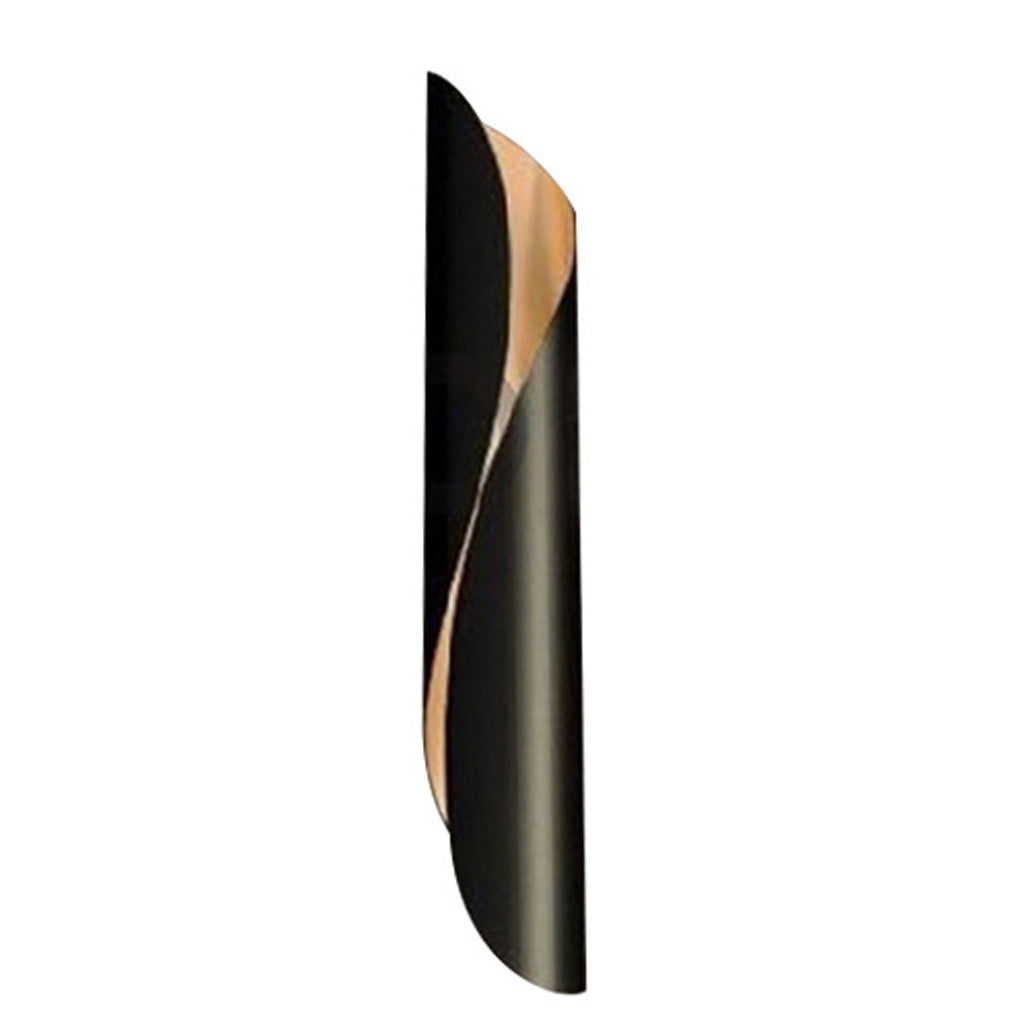Nordic Wall Sconce Linear Arc Iron Black Gold G9 50cm / 20in Industrial Hallway Bedside Light | Kalsten
