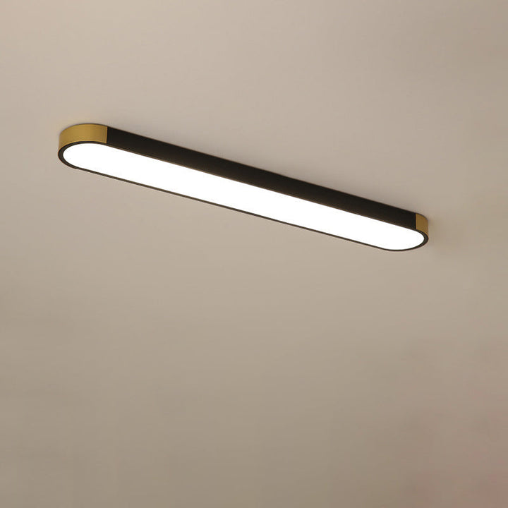 Flush Mount LED Ceiling Light Iron Acrylic 25.6 in Modern Living Room Bedroom Hallway Lighting 3 Color Temperature Adjustable | Kalsten