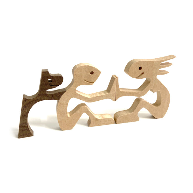 Kalsten | Pet Lover - Wood Sculpture Table Ornaments