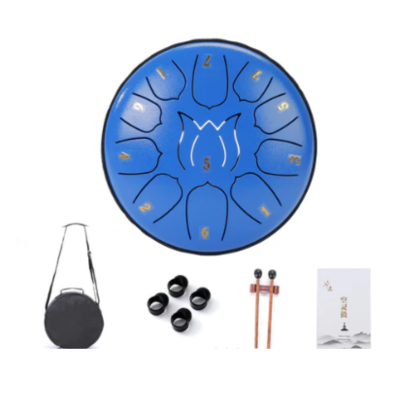Kalsten | EchoDrum – Steel Tongue Drum for Meditation, Yoga, and Relaxation