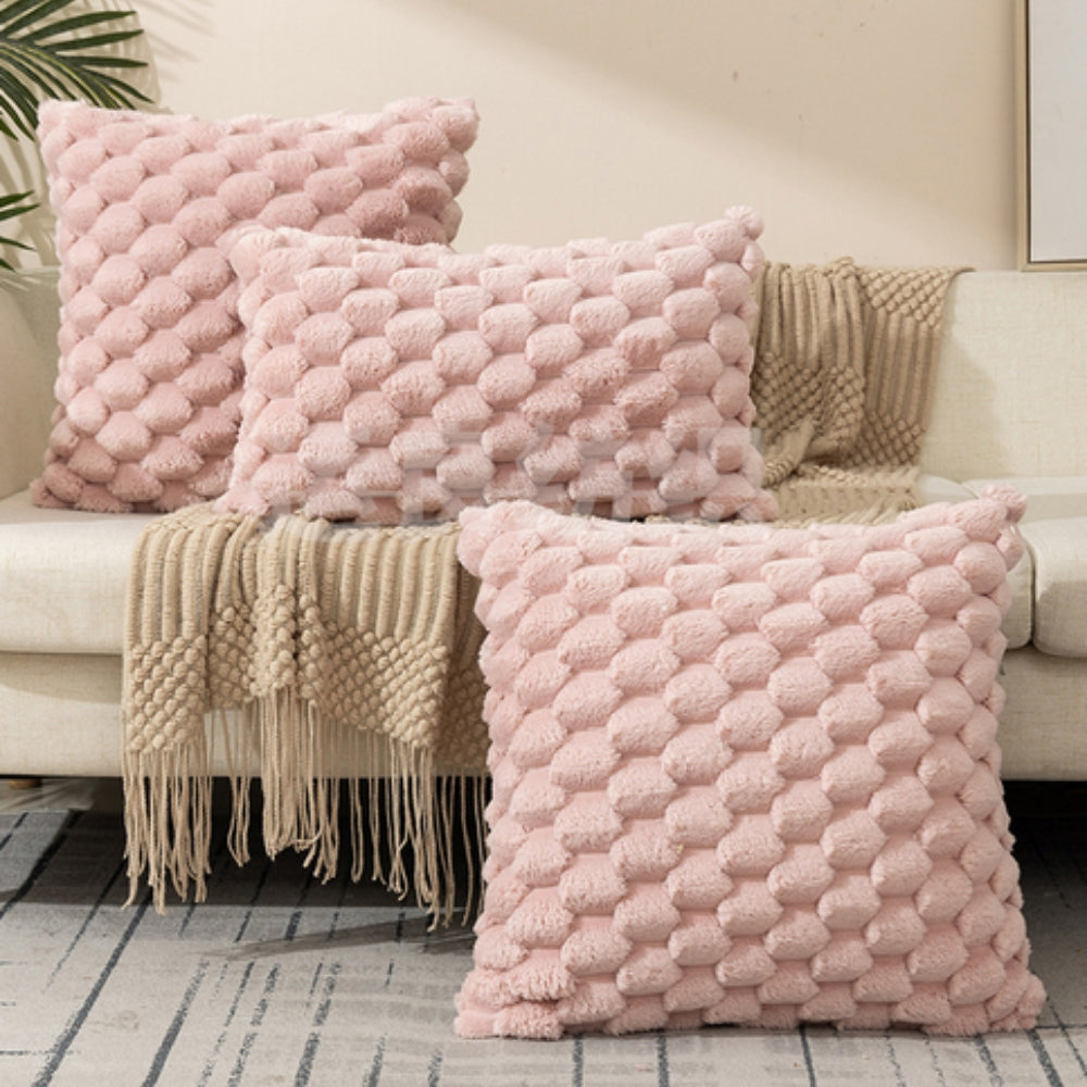 Kalsten | VelvetSoft Cushion Cover – UltraSoft Plush Cover for Sofa or Bed