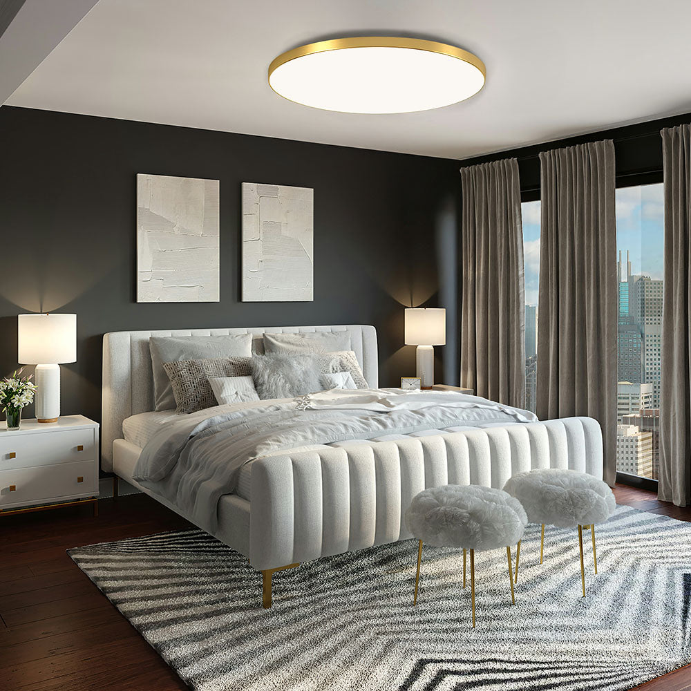 Round Modern LED Flush Ceiling Light Kalsten