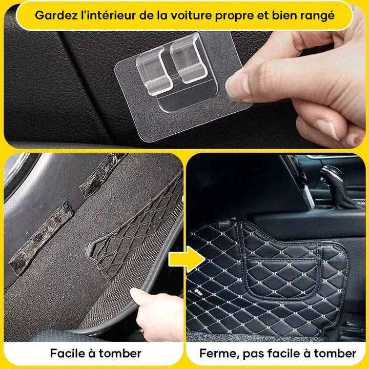 Versatile car mat fastening hooks | Kalsten