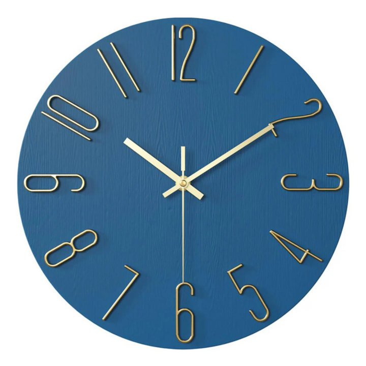 Kalsten | Noble Wall Clock – Modern & Silent Clock for Living Room