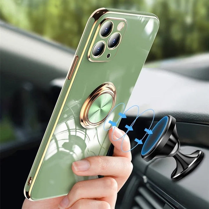 Plated iPhone Case with Ring | Kalsten