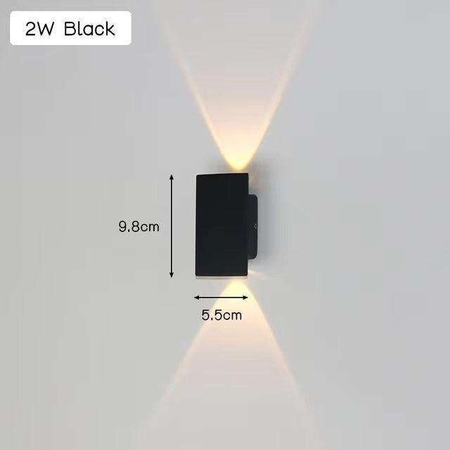 Light - Modern weatherproof LED wall lamp made of aluminum for outdoor use | Kalsten