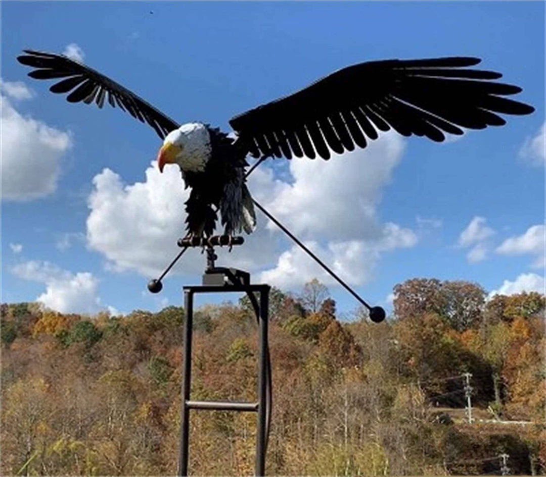Kalsten | WindGarden | Metal Garden Twirler Wind Spinner with Ground Stake – Weather Resistant Decor
