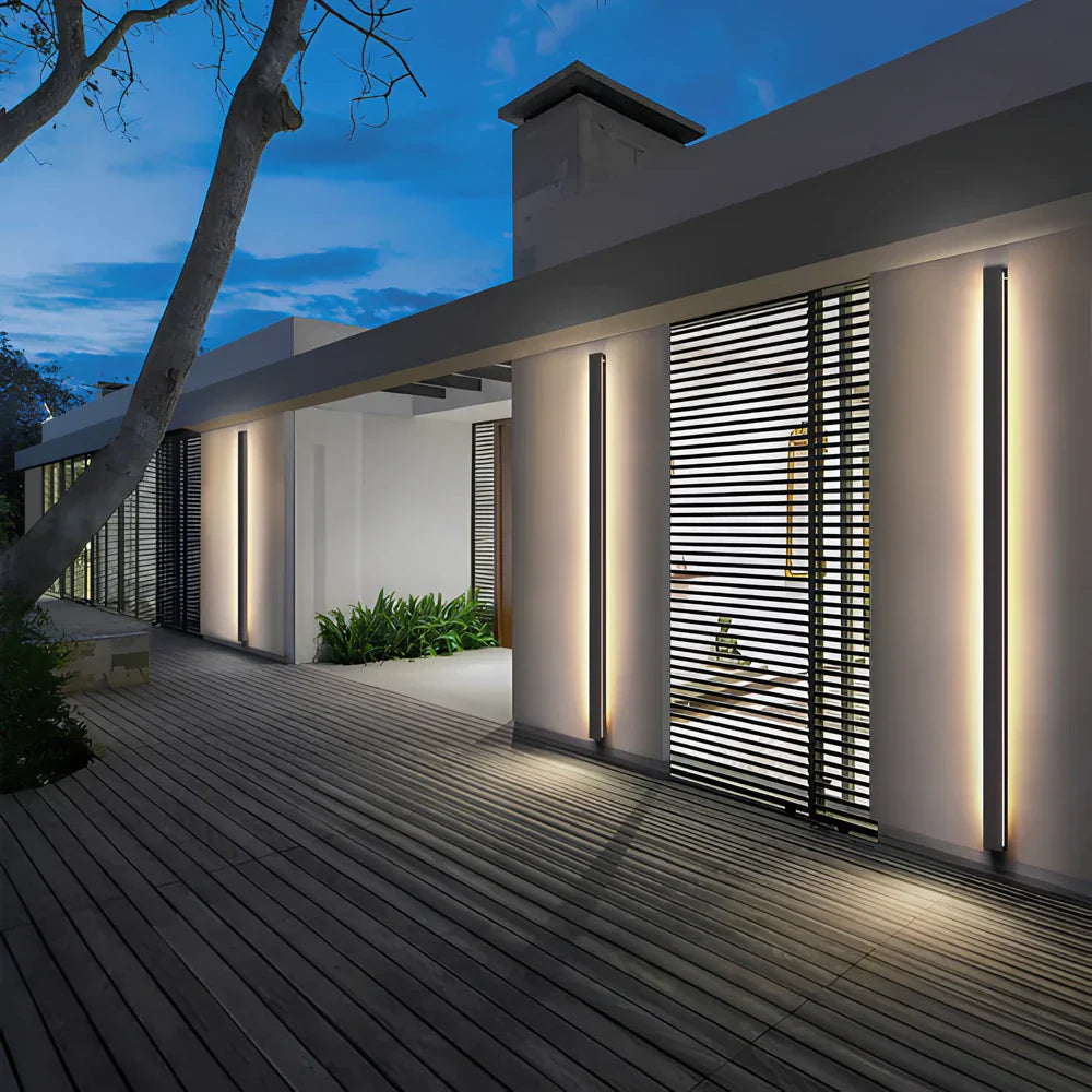 Modern Aluminum LED Outdoor Wall Light Kalsten