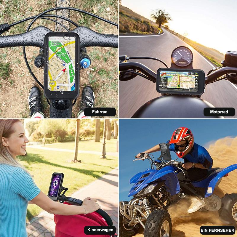 RideCharge Pro – Waterproof Phone Holder with USB and 15W Wireless Charging for Bike and E-Bike | Kalsten