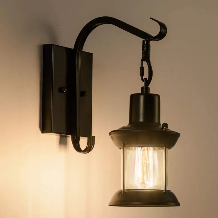 Vintage Metal Industrial Wall Light Kalsten