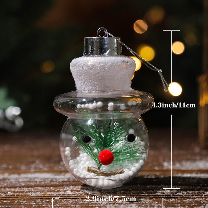 Illuminated wooden house for Christmas decoration