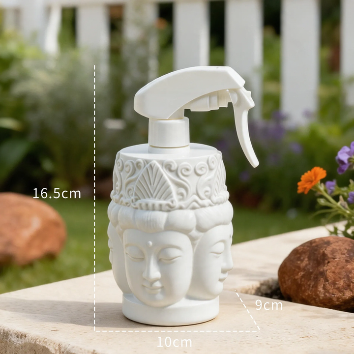 Pressure sprayer for plants, Buddha shape