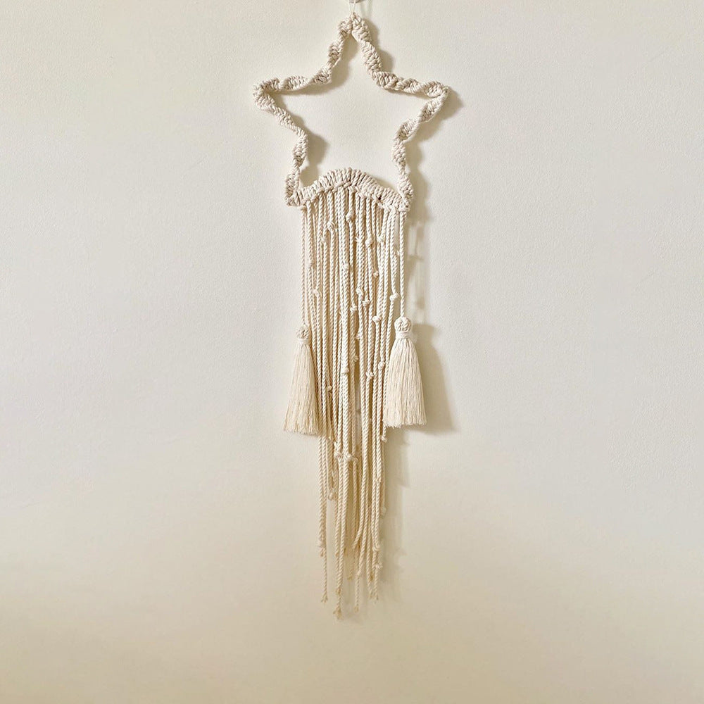 Decorative Macrame Star Wall Hanging Kalsten