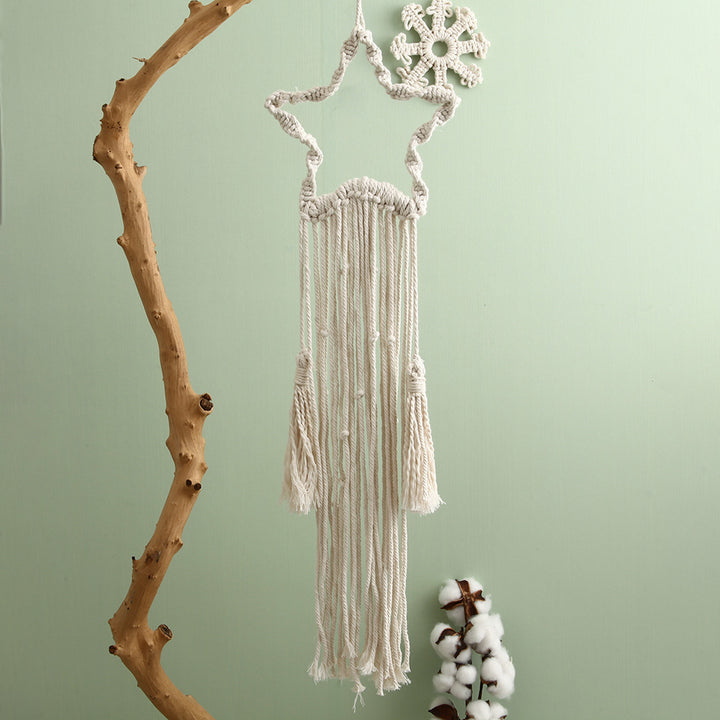 Decorative Macrame Star Wall Hanging Kalsten