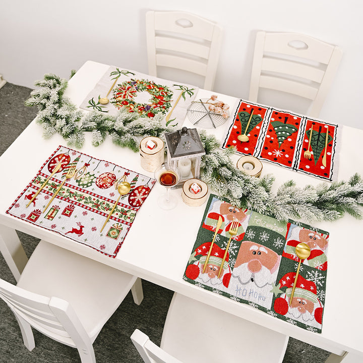Christmas-Themed Decorative Table Runner Kalsten