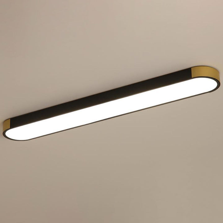 Flush Mount LED Ceiling Light Iron Acrylic 25.6 in Modern Living Room Bedroom Hallway Lighting 3 Color Temperature Adjustable | Kalsten