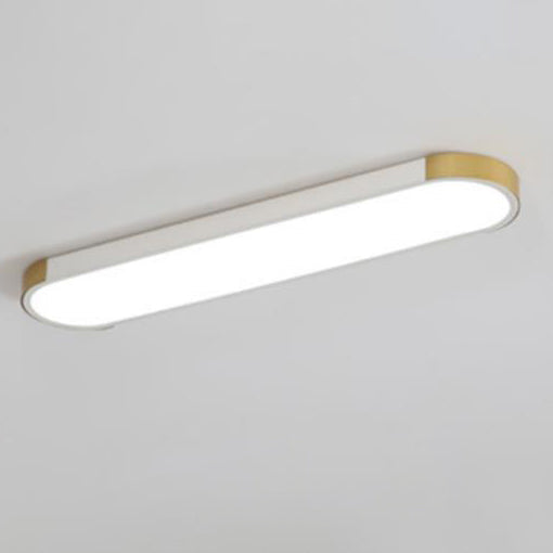 Flush Mount LED Ceiling Light Iron Acrylic 25.6 in Modern Living Room Bedroom Hallway Lighting 3 Color Temperature Adjustable | Kalsten