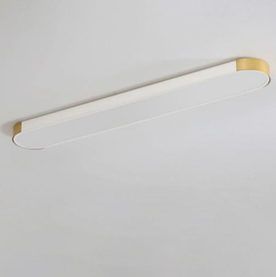 Flush Mount LED Ceiling Light Iron Acrylic 25.6 in Modern Living Room Bedroom Hallway Lighting 3 Color Temperature Adjustable | Kalsten
