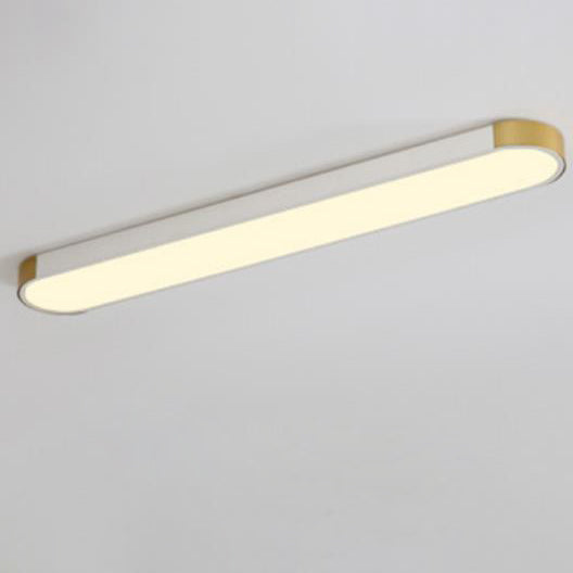 Flush Mount LED Ceiling Light Iron Acrylic 25.6 in Modern Living Room Bedroom Hallway Lighting 3 Color Temperature Adjustable | Kalsten