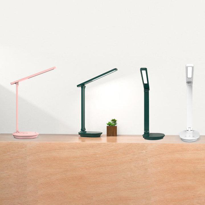 Modern double foldable eye care wireless rechargeable LED desk lamp | Kalsten