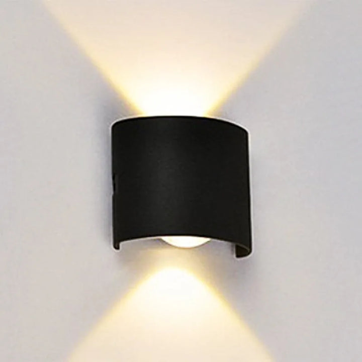 Modern White Waterproof LED Wall Lamp Kalsten