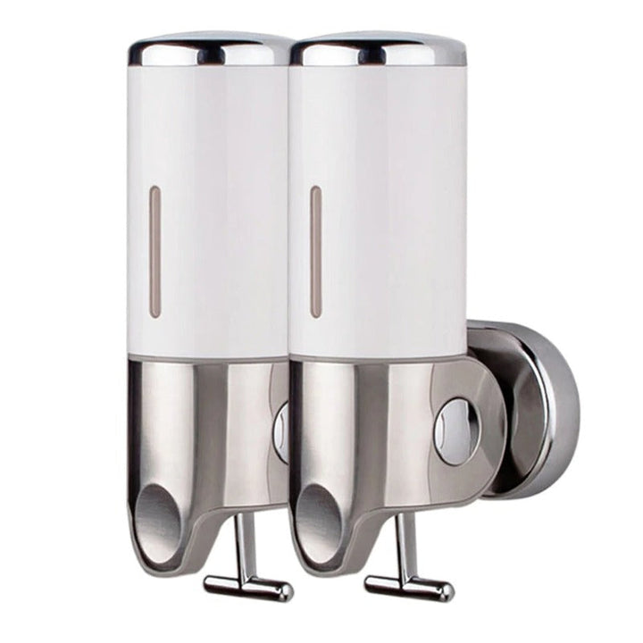 Kalsten | Soap holder & dispenser Wall mounted Stainless steel Bathroom Shower soap dispenser pump