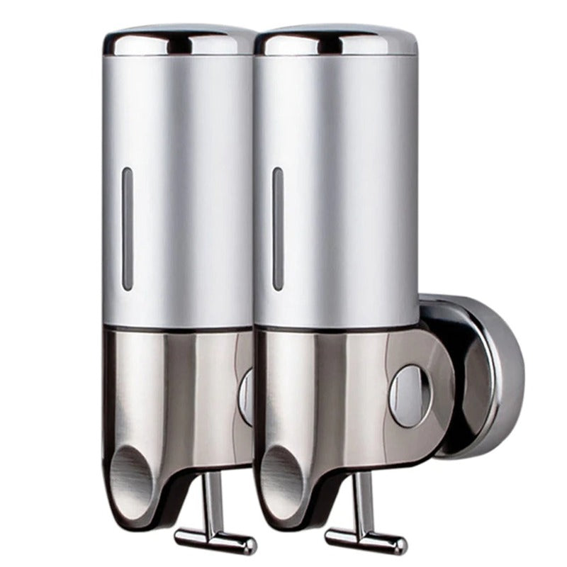 Kalsten | Soap holder & dispenser Wall mounted Stainless steel Bathroom Shower soap dispenser pump