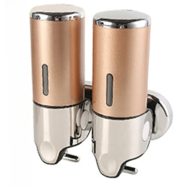 Kalsten | Soap holder & dispenser Wall mounted Stainless steel Bathroom Shower soap dispenser pump