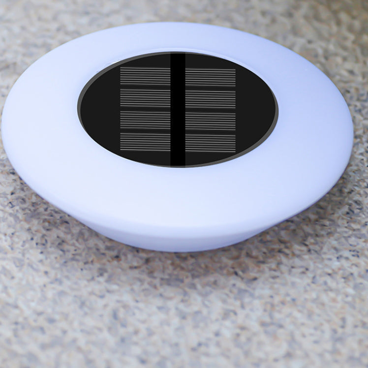 Modern Simplicity Solar Waterproof PP PS Round Conic LED Landscape Lighting Outdoor Light For Garden | Kalsten