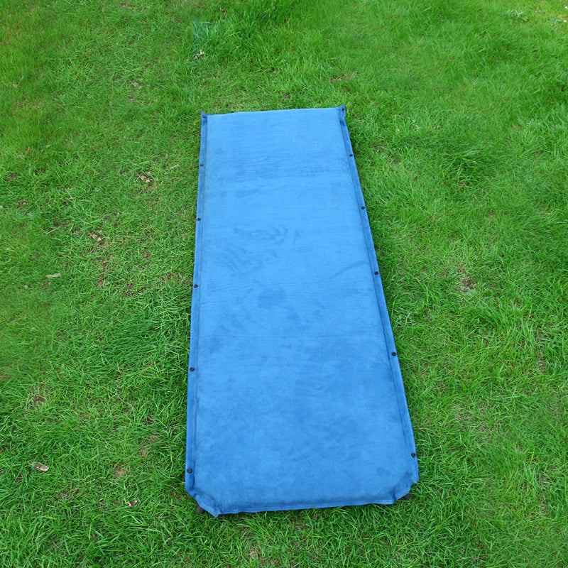 full-length camping sleeping pad with heavy-duty canvas cover and reinforced snap grommets Kalsten
