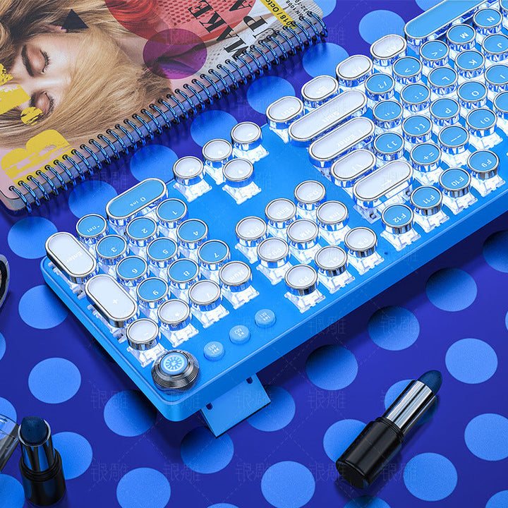 Retro Typing Keyboard Kalsten